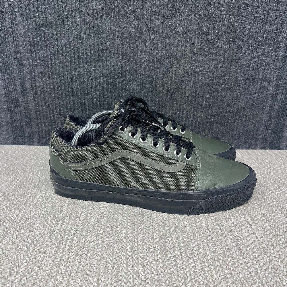 VANS Premium Old Skool 36 Gore-Tex Grape Leaf Green Black Slate Shoes Mens 11